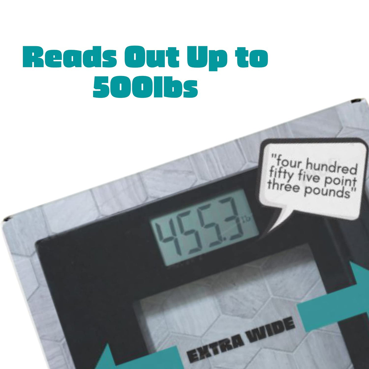 Pack of 2 Glass Digital Bathroom Scale E153