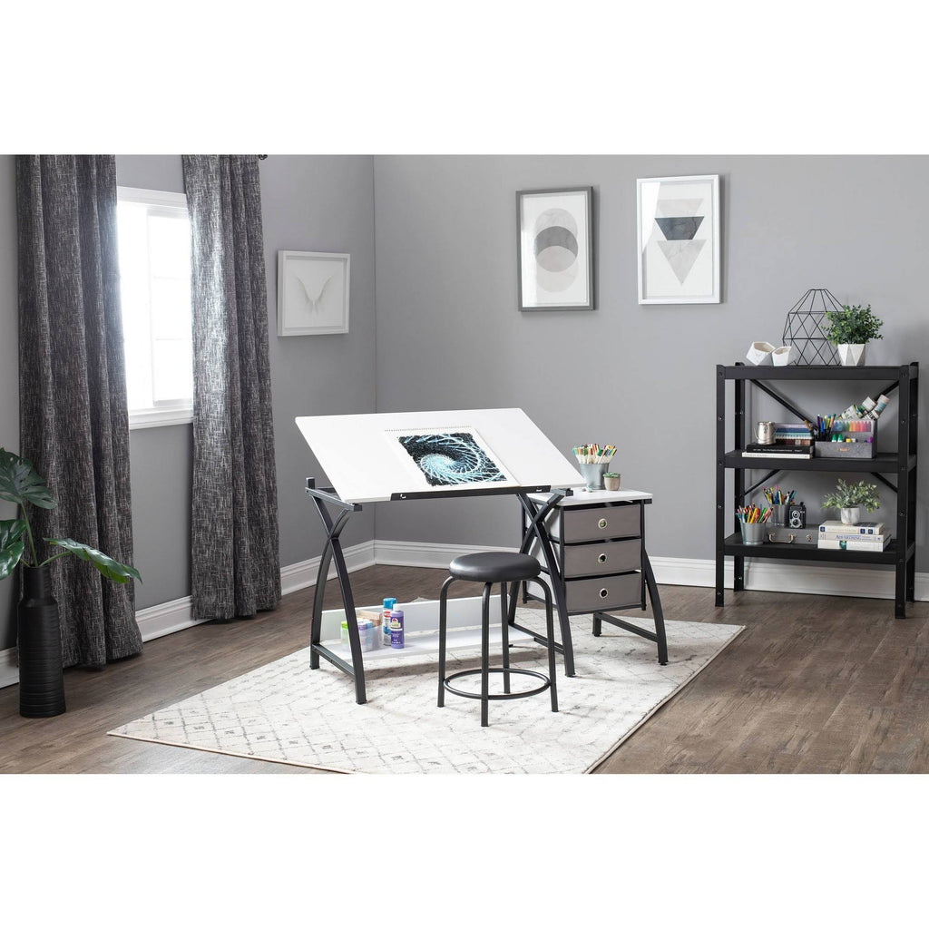 Canvas Adjustable Top Center Black/White I200