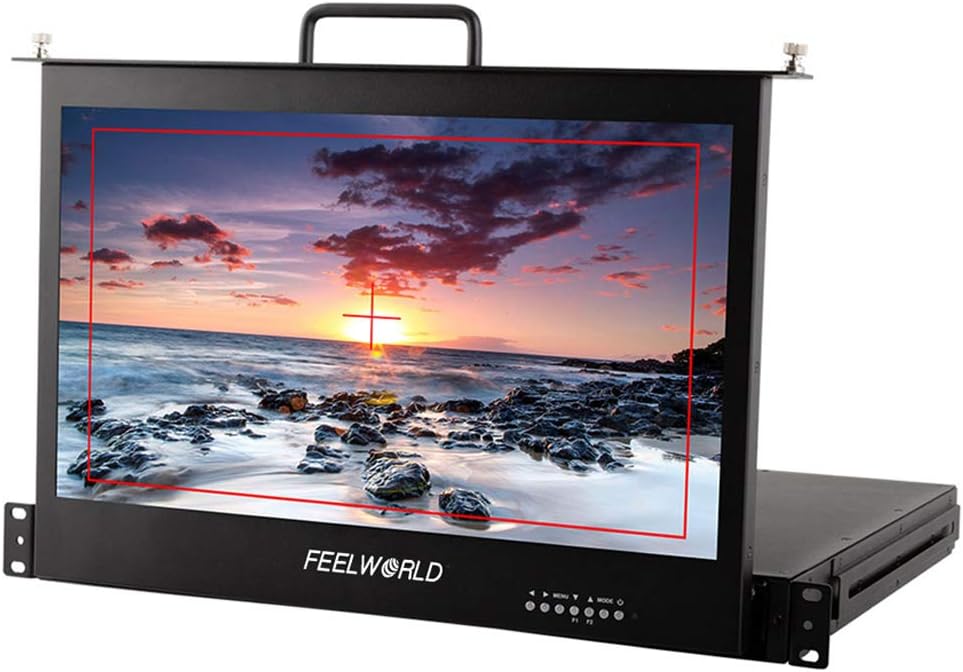 17.3 Inch Pullout Rackmount Monitor Full HD HDMI H52244