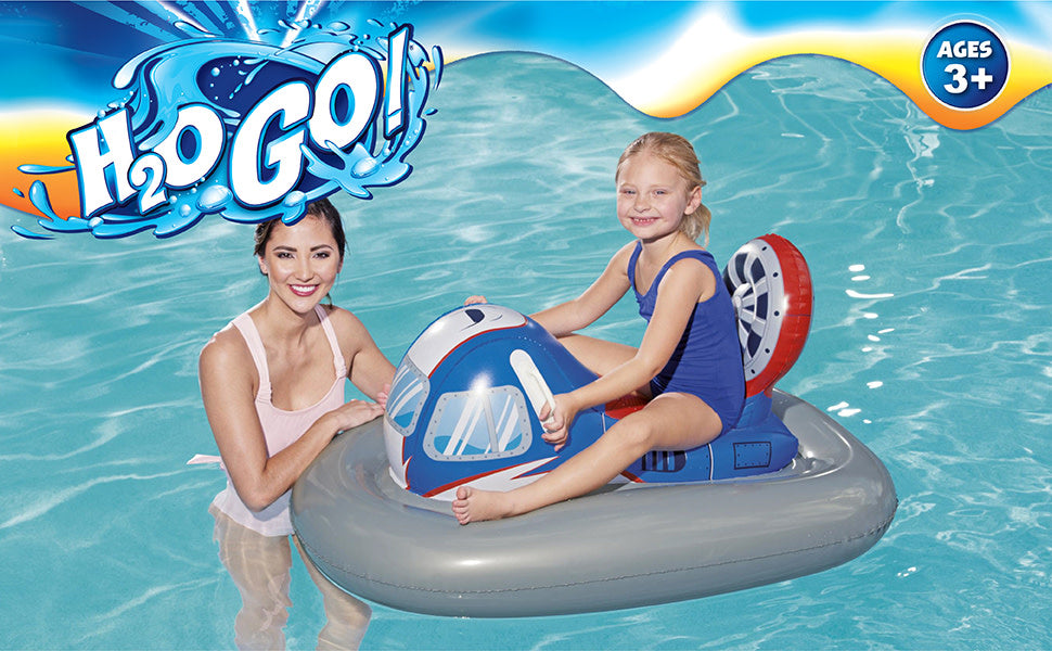 Galactic Hovercraft Ride-On Pool Float D8446