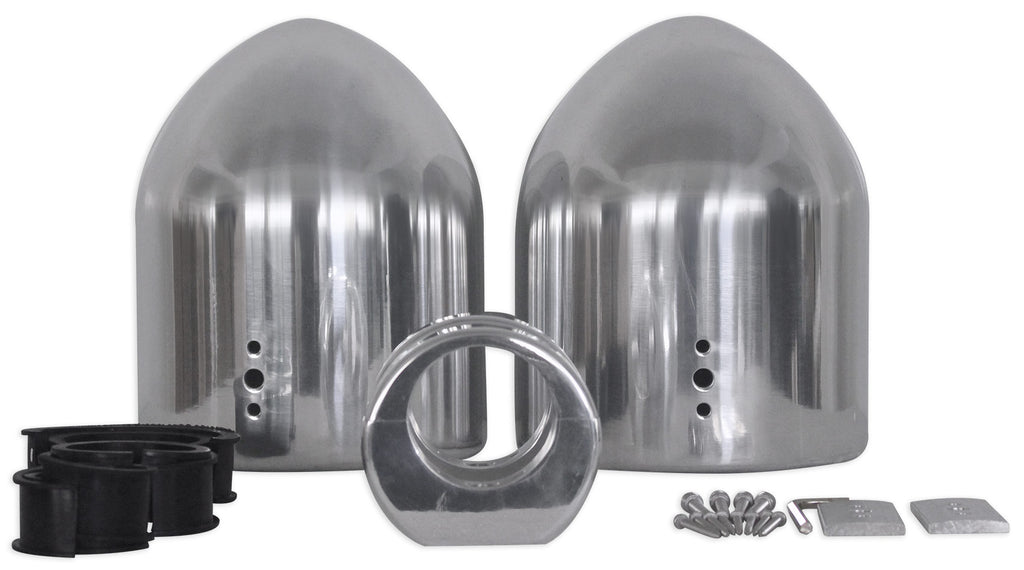 6.5" 150 Watt Silver Marine Boat Wakeboard Tower Speakers M745