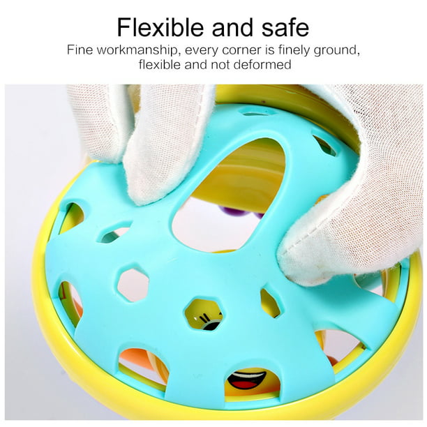 Sensory Teether Toy Silicone Rattle Ball Y421400
