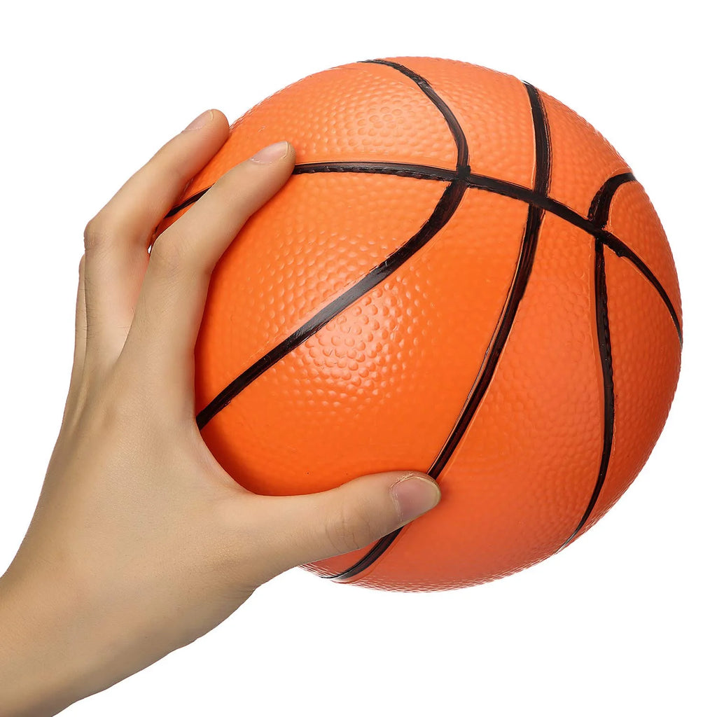 3 Packs 4.7 Inch Mini Inflatable Plastic Basketballs Toy N447424