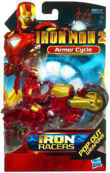 Iron Racers Armor Cycle Action Figure V8589