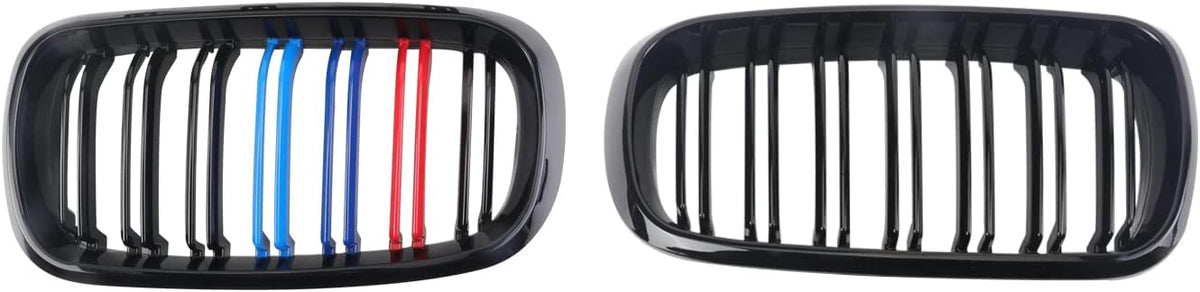 Gloss Black ABS Grills Pack of 2 C5376