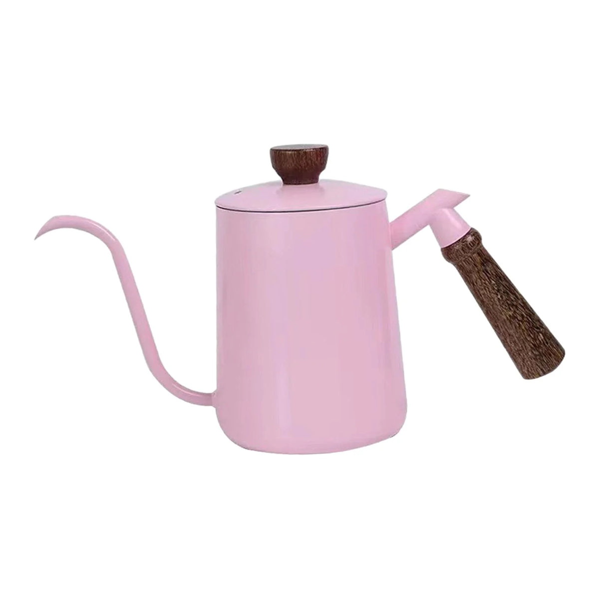 Pink 20oz Stainless Steel Drip Coffee Kettle with Long Narrow Spout C712