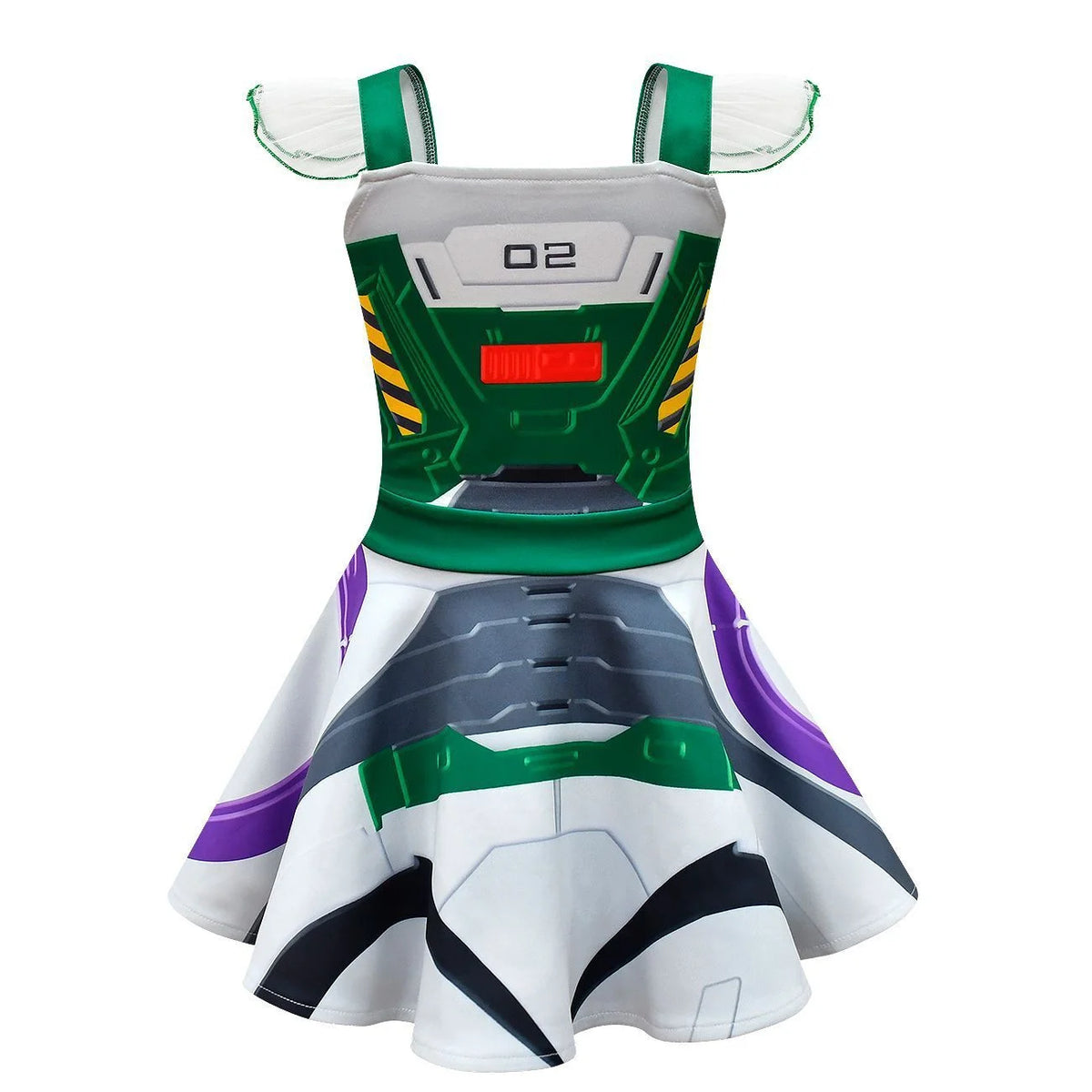 Girls Buzz Lightyear Costume Dress Set Z9731