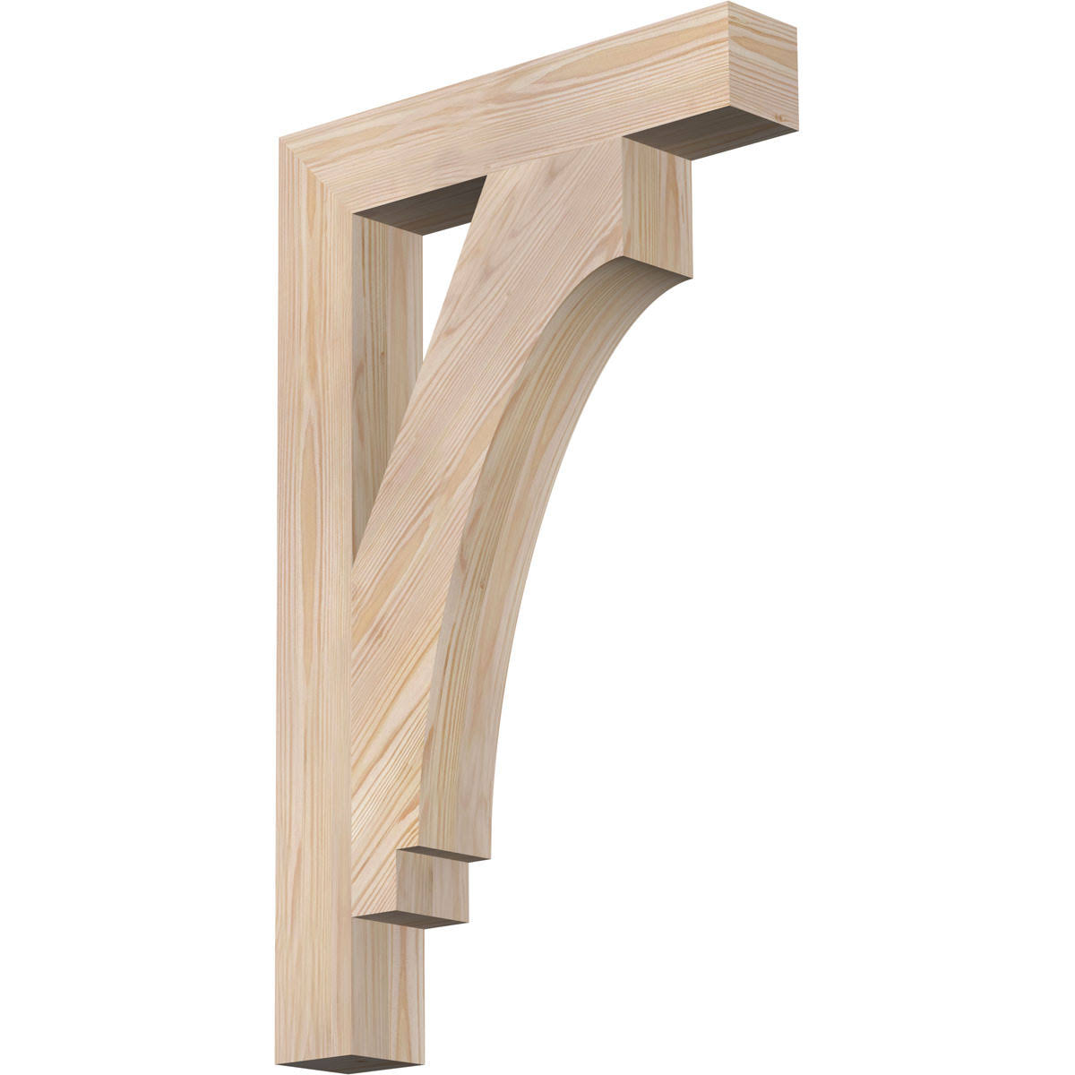 Douglas Fir Imperial Block Smooth Bracket M618