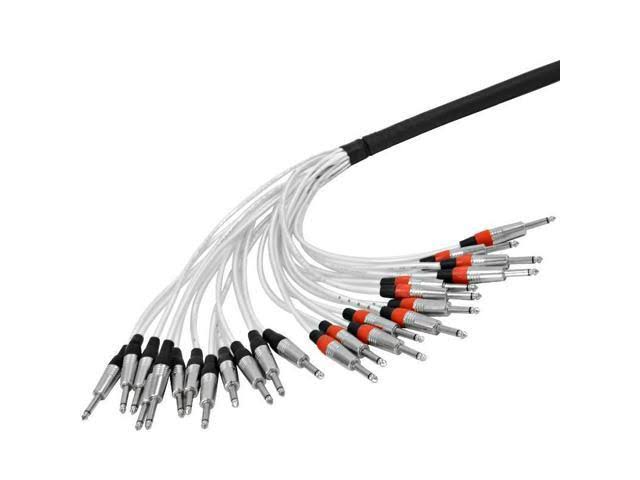 Audio cable 10 ft M Phone mono 6.35 mm to M Phone stereo 6.35 mm D5011
