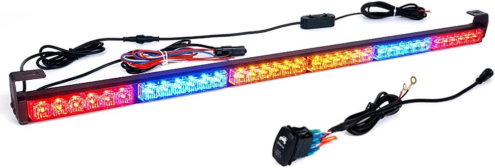 36 Rear LED Chase Light Bars with Strobe Brake Reverse Light U1888
