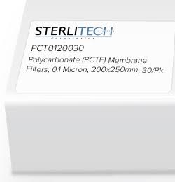 0.10 Micron Polycarbonate Membrane Filters 200 x 250 mm, 30/pk Z9593