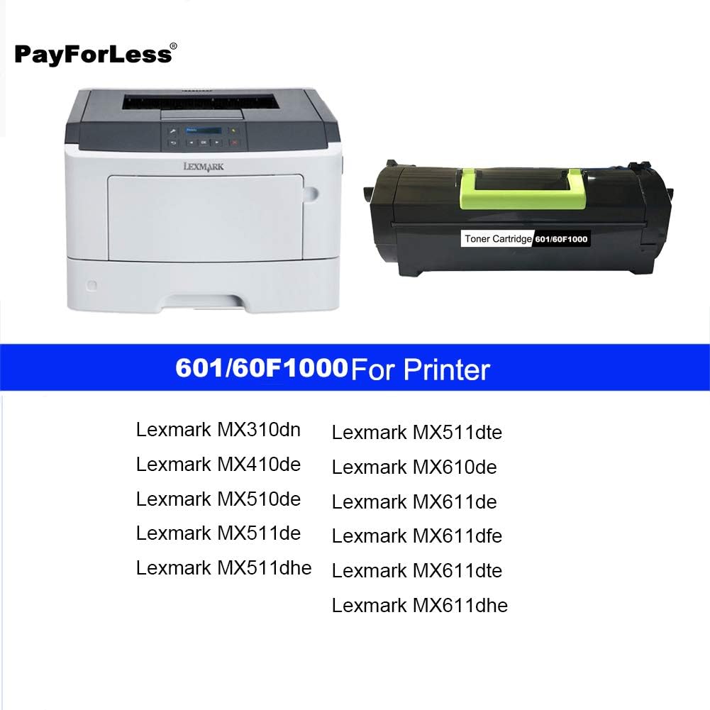 Compatible Toner Cartridge for Lexmark MX310dn MX410de MX510de MX511dte MX610dw MX611de L530