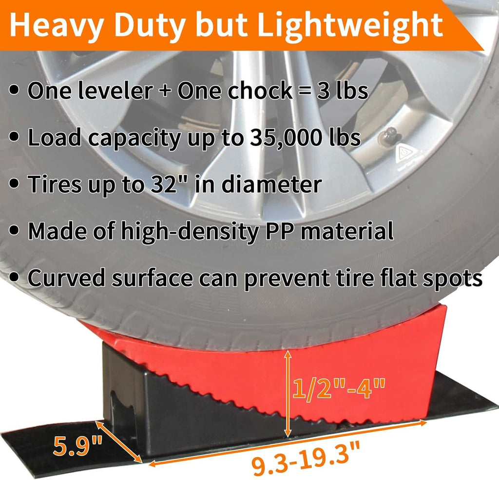 RV Leveler 2 Packs with Carry Bag C7417