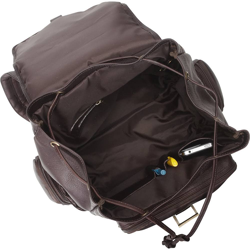 Distressed Brown Bak-Pak R52216
