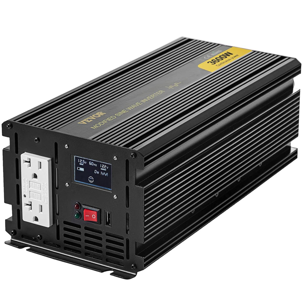 3600W Modified Sine Wave Power Inverter with LCD Display Z28692