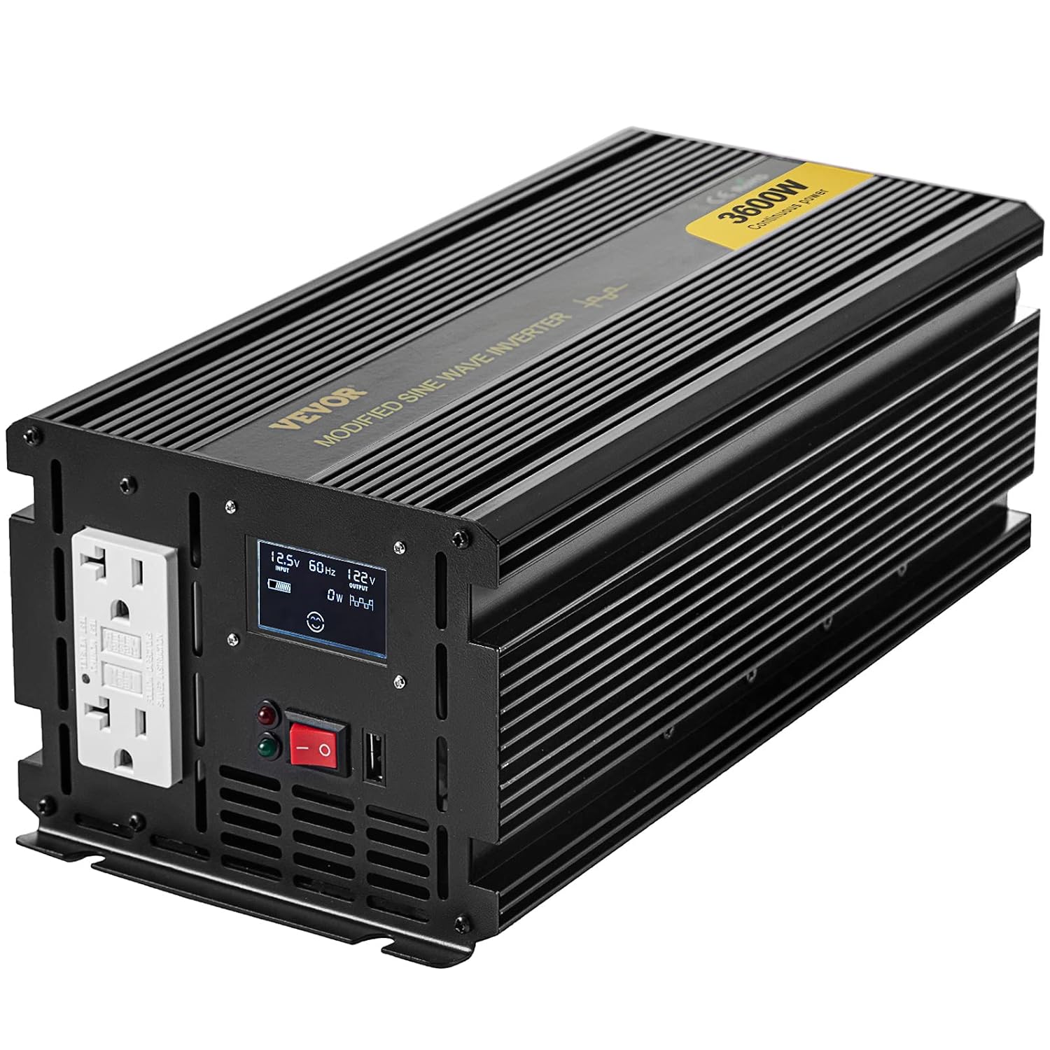 3600W Modified Sine Wave Power Inverter with LCD Display Z28692