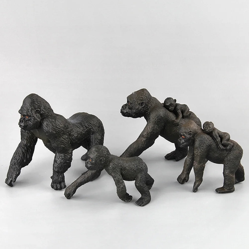 Simulation Gorilla Wild Animal Action Figure V5647