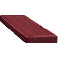 Resin Super Gloss Rectangle Table Top - Mahogany B517