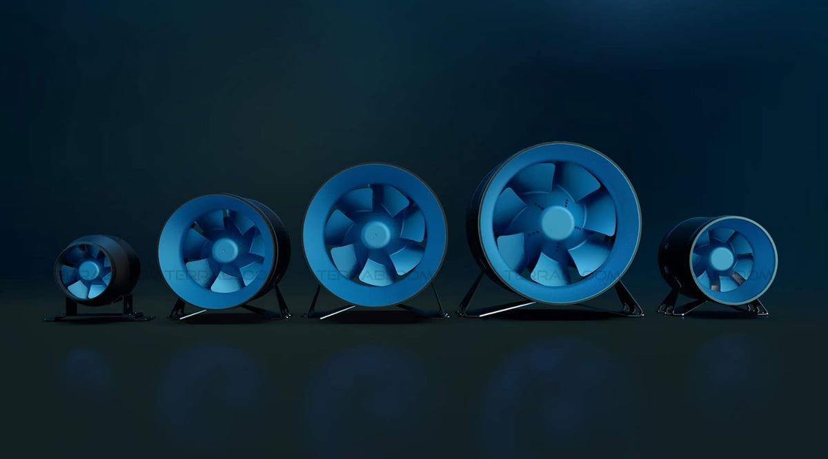 10 Inch Inline Duct Fan with Variable Speed Controller G981