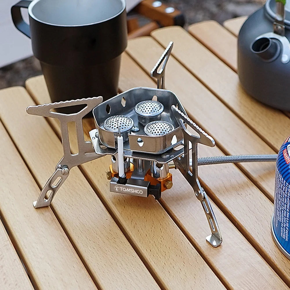 5800W Stainless Steel and Copper Camping Stove K5583