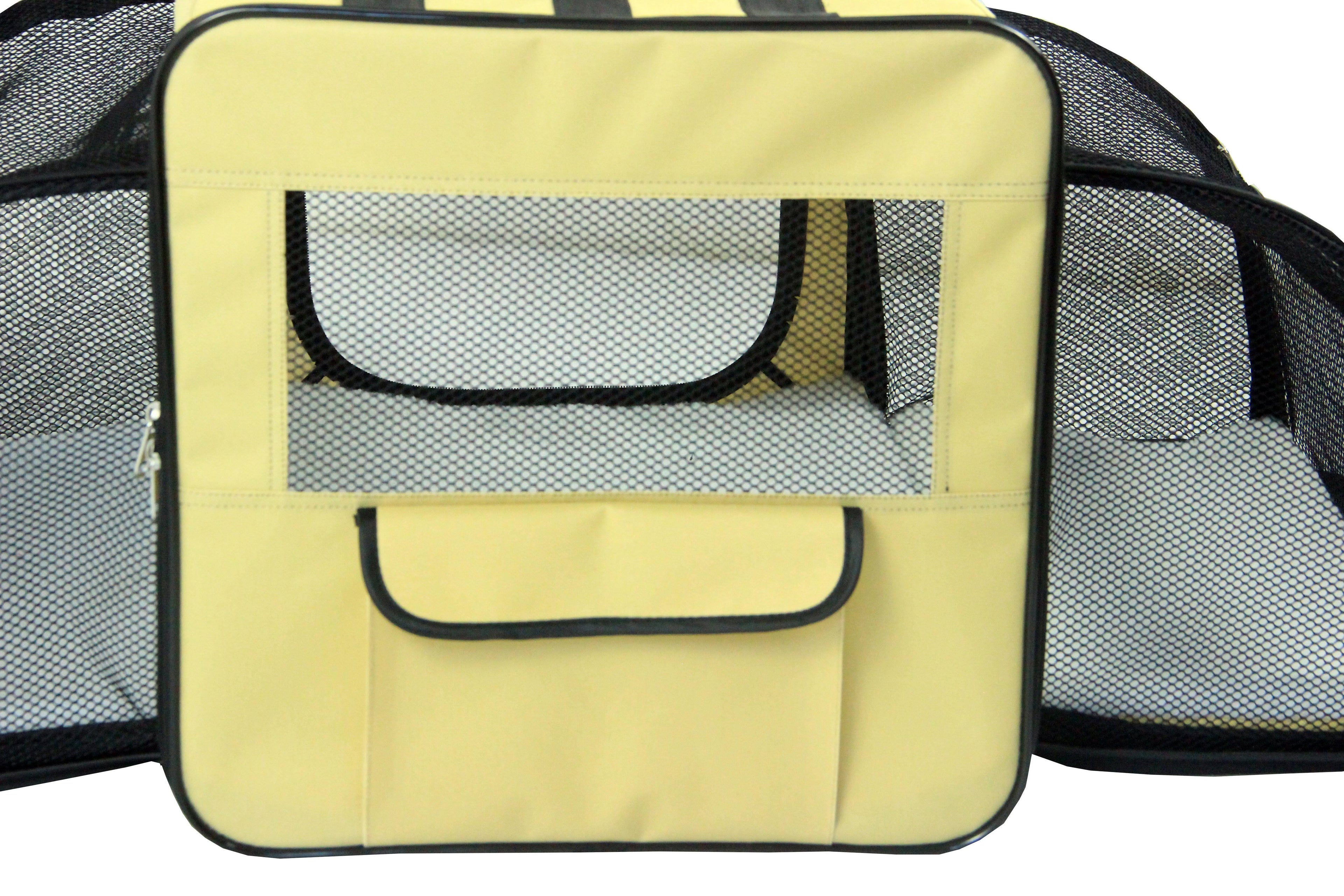 Blue Lightweight Collapsible Pet Dog Crate W414
