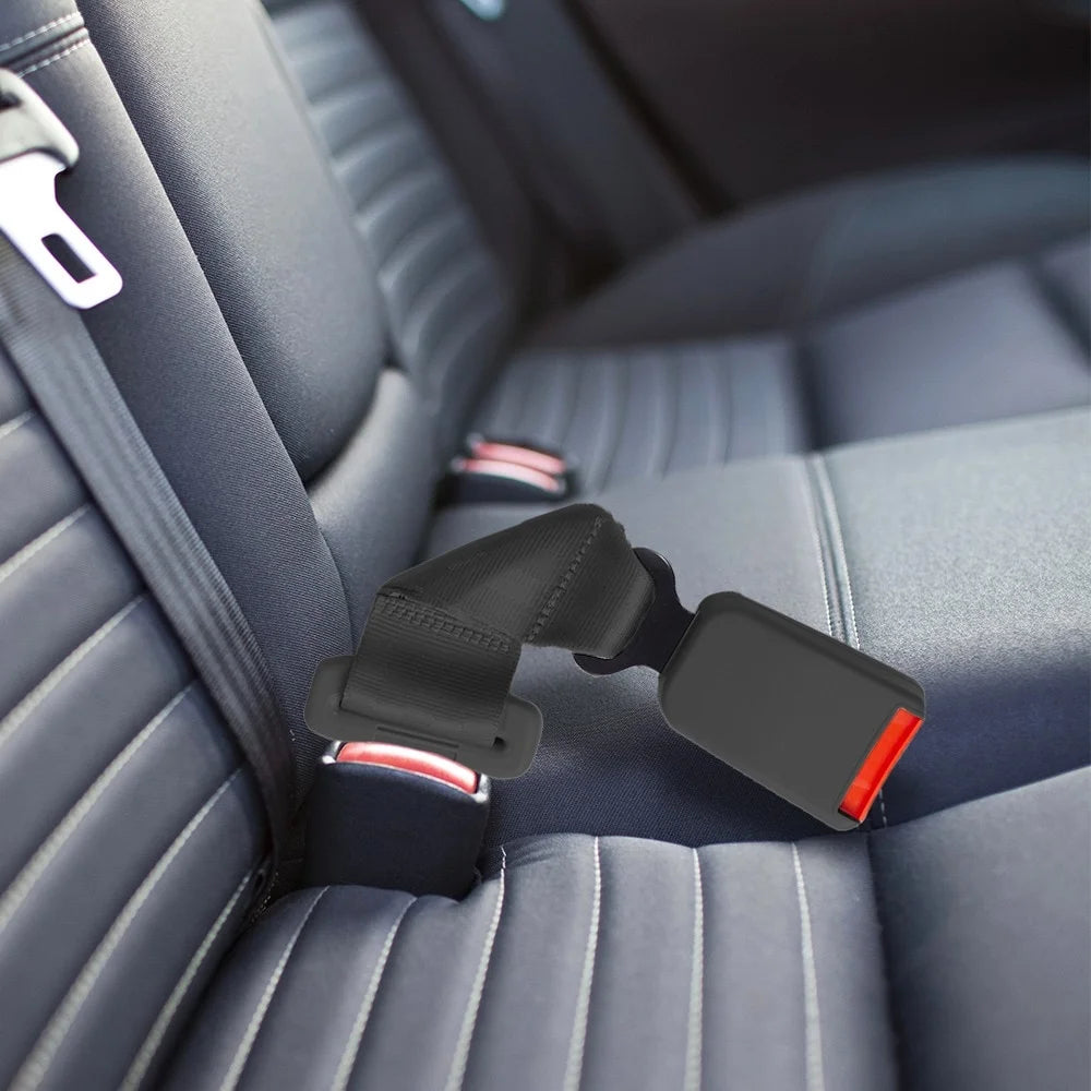 Black 7 Inch Seat Belt Extender U942164