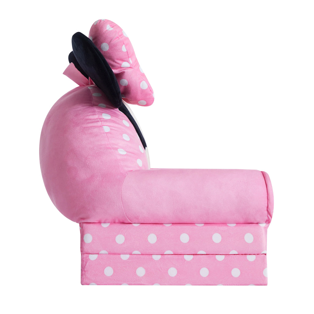 Pink Polyester 2-in-1 Flip Out Chair U843