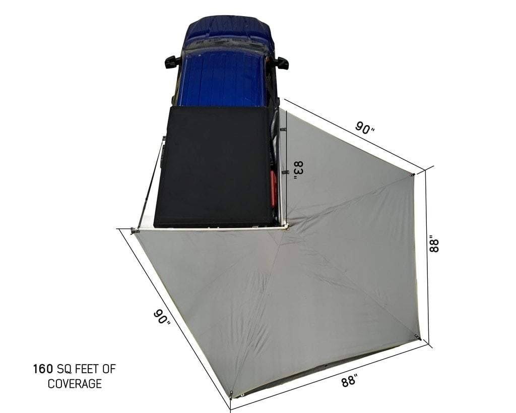 270 LT Awning with Dark Gray Cover C2708