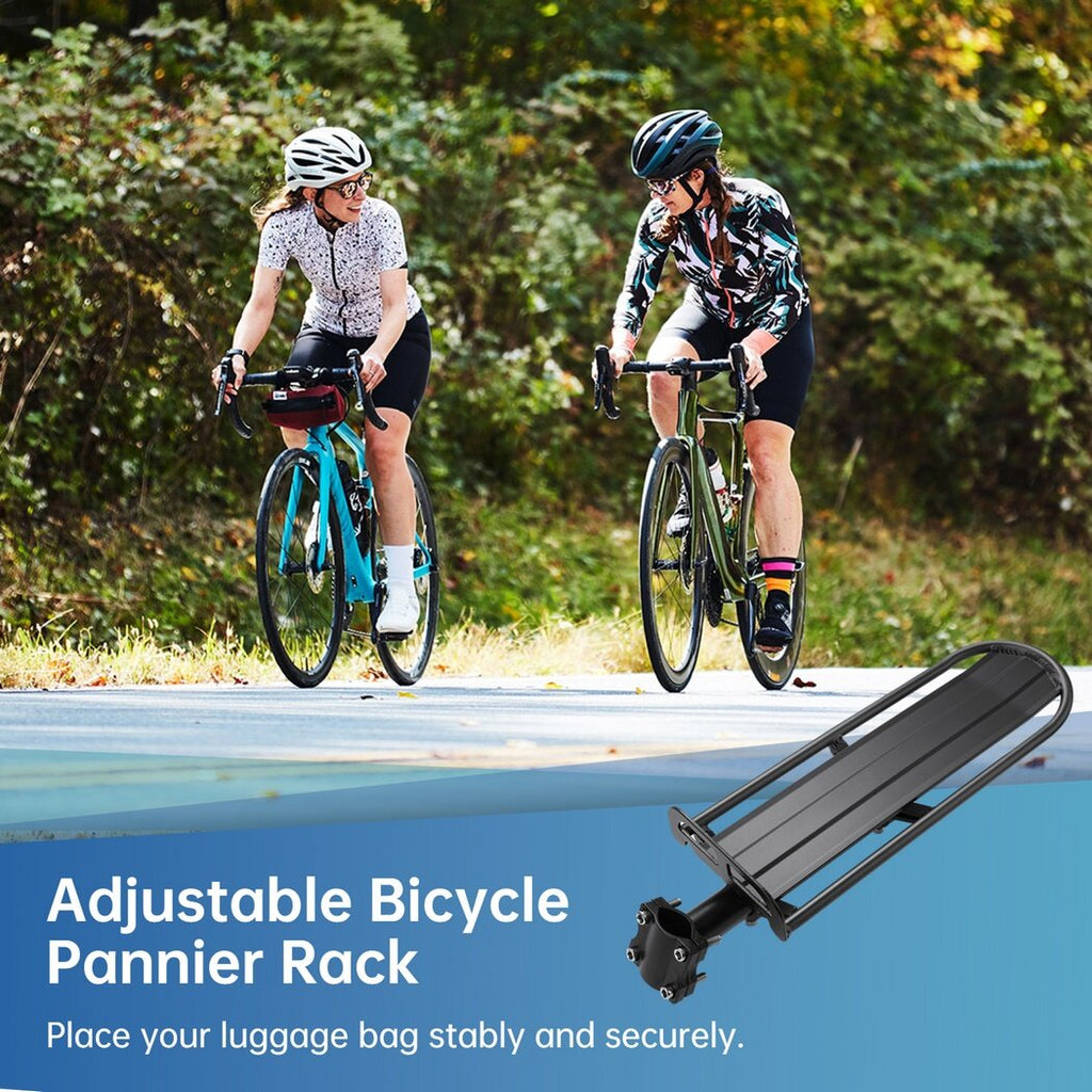 Aluminum Alloy Bicycle Pannier Rack with 10kg Load Capacity I3965