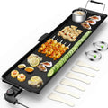 35 Electric Nonstick Extra Large Griddle Grill with Adjustable Temperature & Drip Tray T156