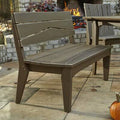 Whitewash Garden Bench E636562