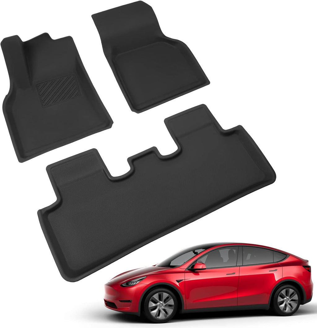 Tesla Model Y Trunk Mat Rear Storage Mat Cargo Liner Set of 9 Mats for 5 Seats L810645
