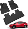 Tesla Model Y Trunk Mat Rear Storage Mat Cargo Liner Set of 9 Mats for 5 Seats L810645