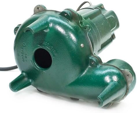 Cast Iron Sewage Pump, 230 V, 1/2 HP W977652