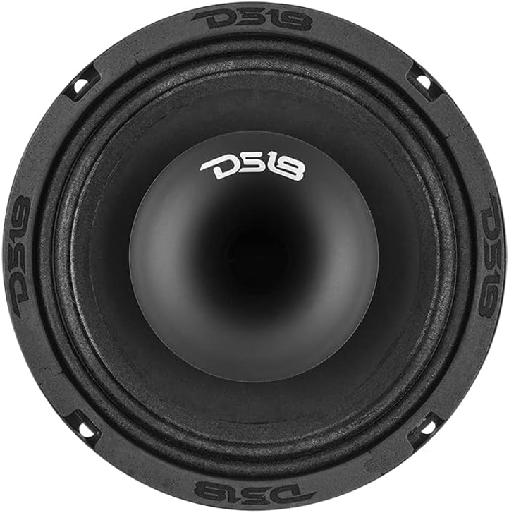 6.5" Shallow Hybrid Mid-Range Car Audio Loudspeaker 300W Max 150W RMS 4 Ohms Pack of 2 Y15968