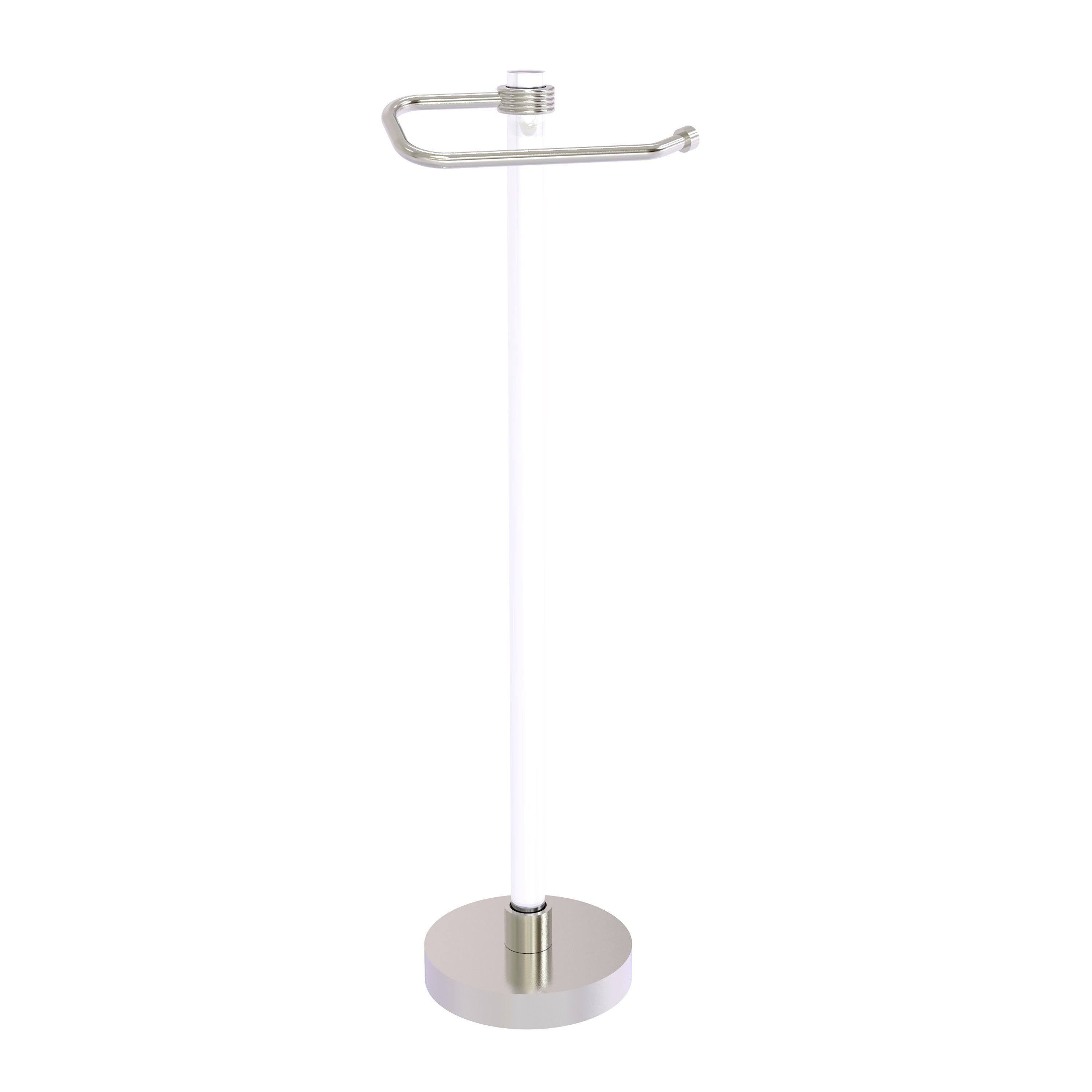 Satin Nickel Freestanding Toilet Paper Holder K1599