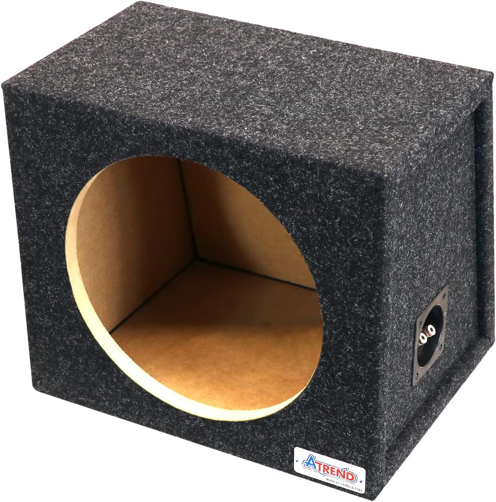 12" Single Sealed Subwoofer Enclosure, Pack of 2 E42959