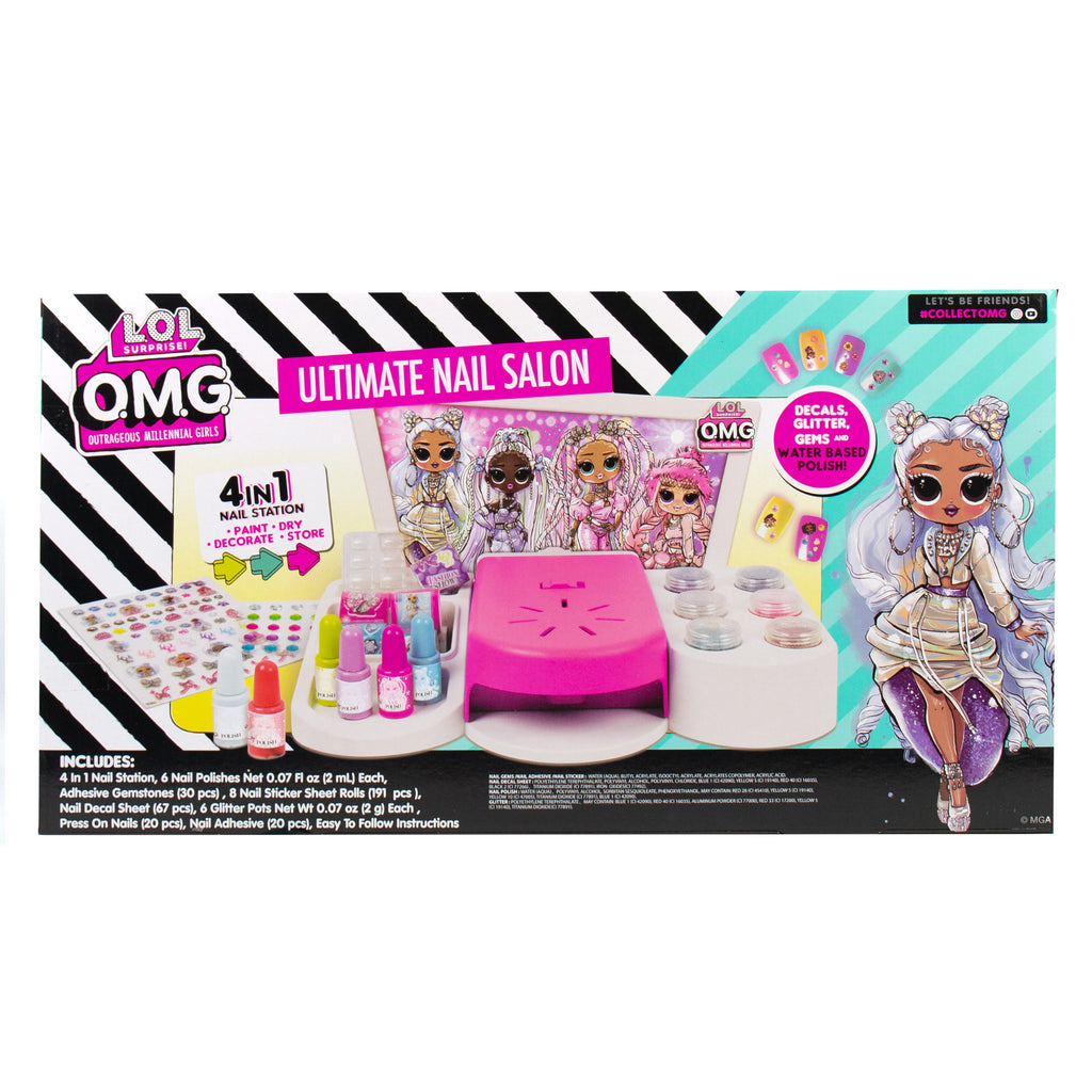 4-in-1 Manicure Set with Water Based Nail Polish V94319