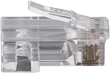 200-Pack Pass-Thru Modular Data Plugs for RJ45 and CAT6 T3793