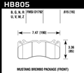 HPS 5.0 Disc Brake Pad K410154