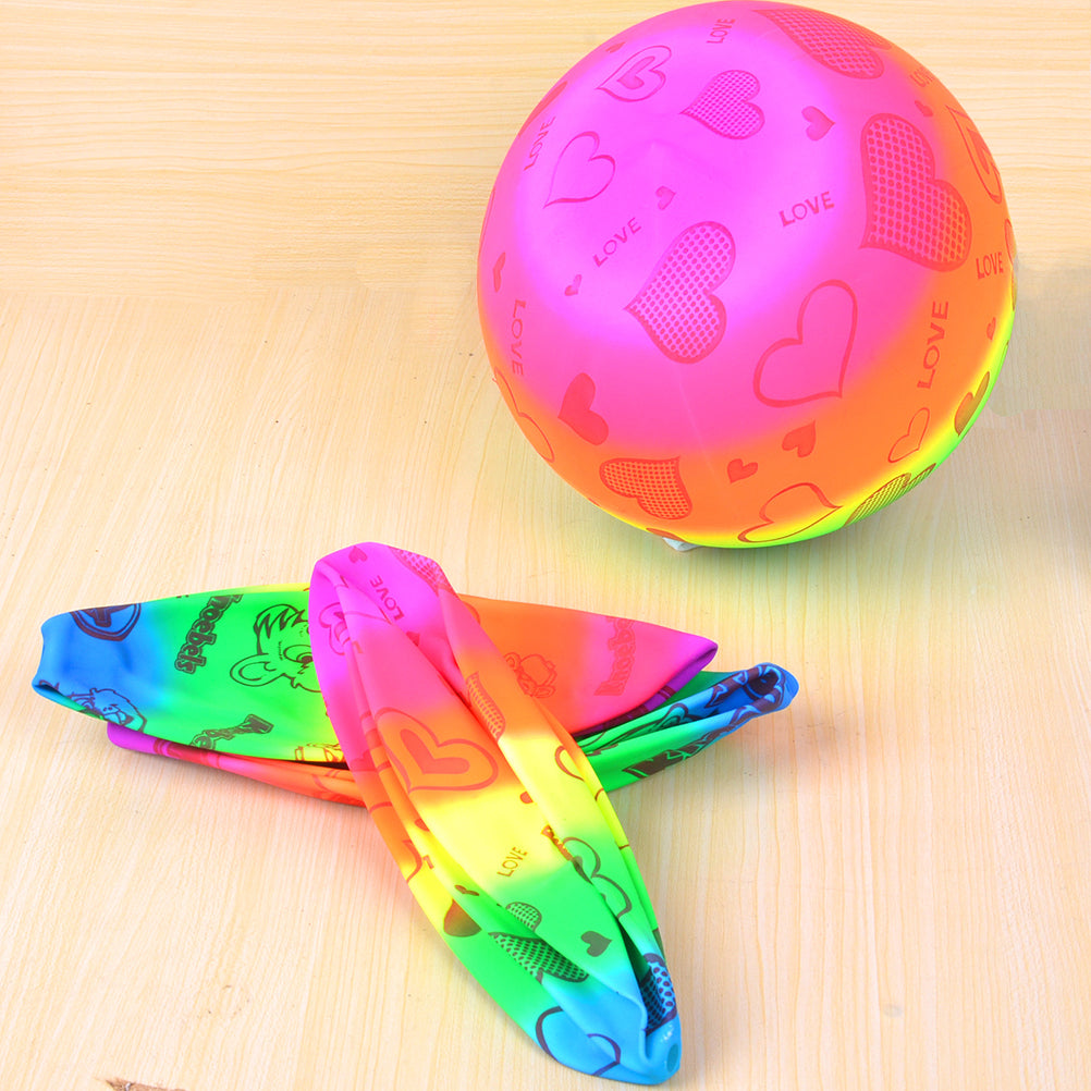 Rainbow Inflatable Beach Volleyball Toys K35983