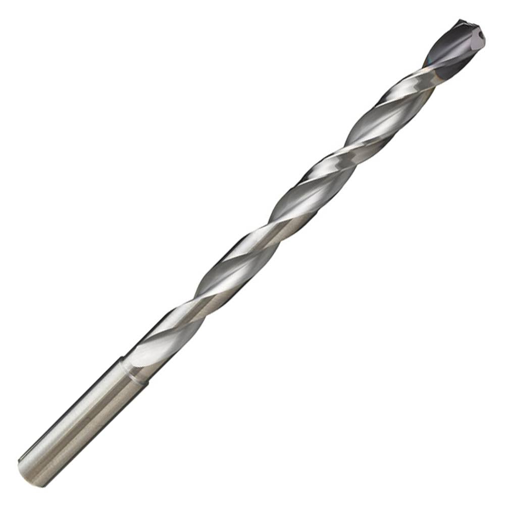 Carbide Coolant Fed Drill with Reinforced Straight Shank, 120mm LOC X20396