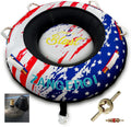 2 Person Heavy Duty Towable Tube for Boating Q1701