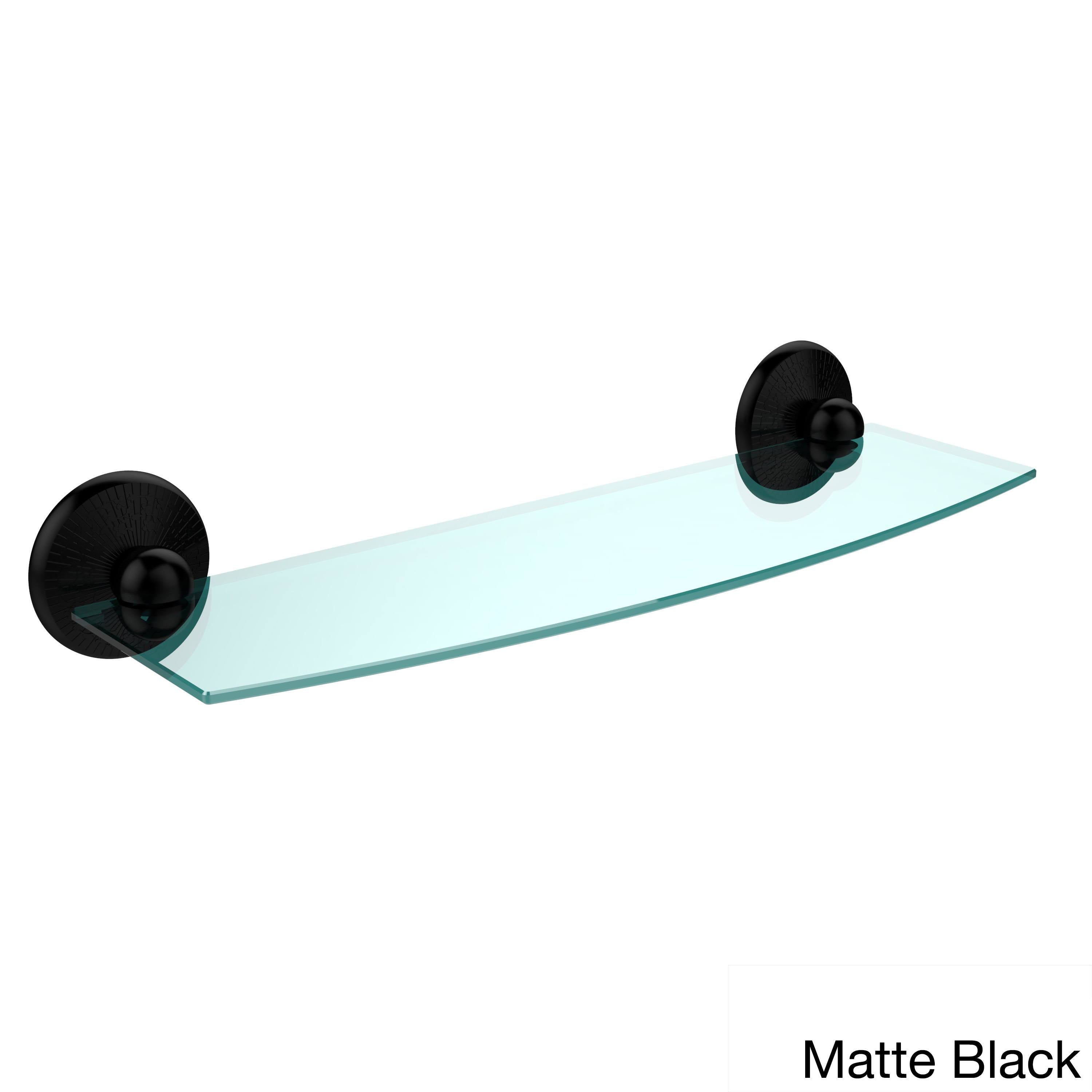 Satin Nickel Glass Shelf K151