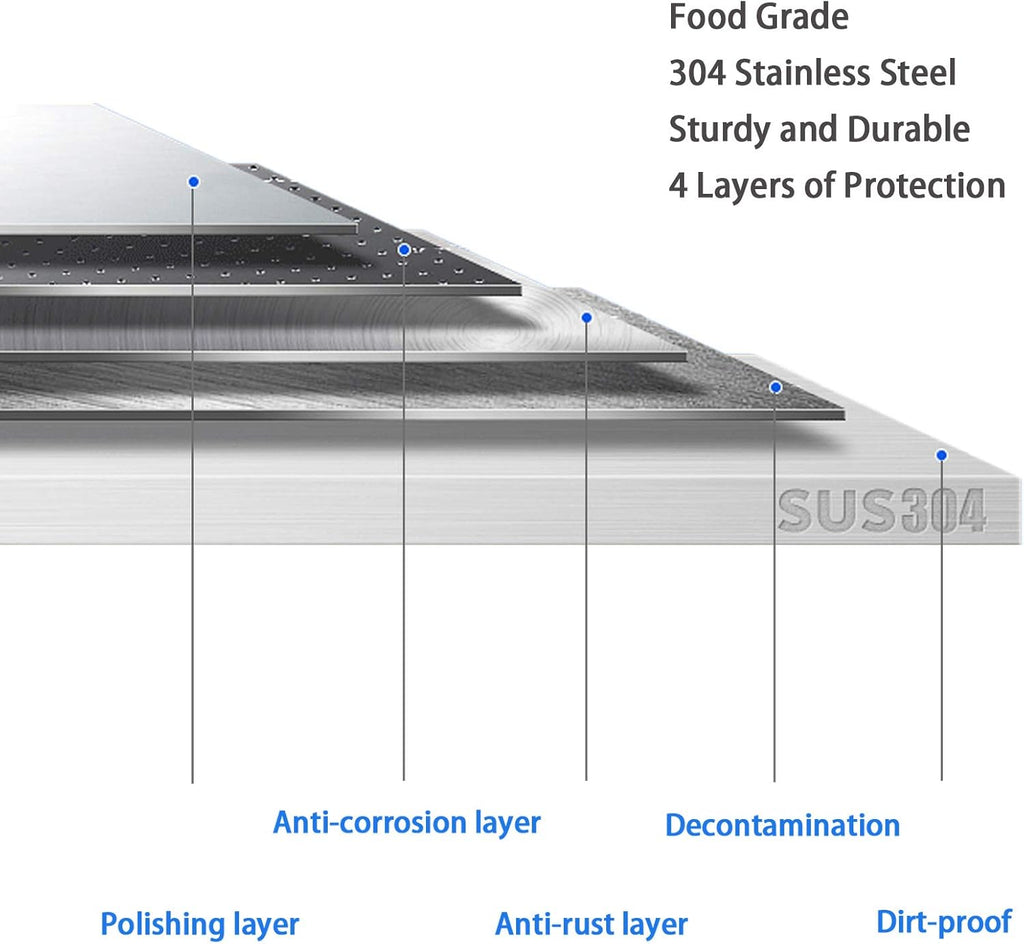 304 Stainless Steel BBQ Access Door E978
