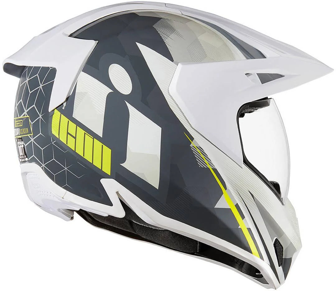 White Size L Helmet Y8848