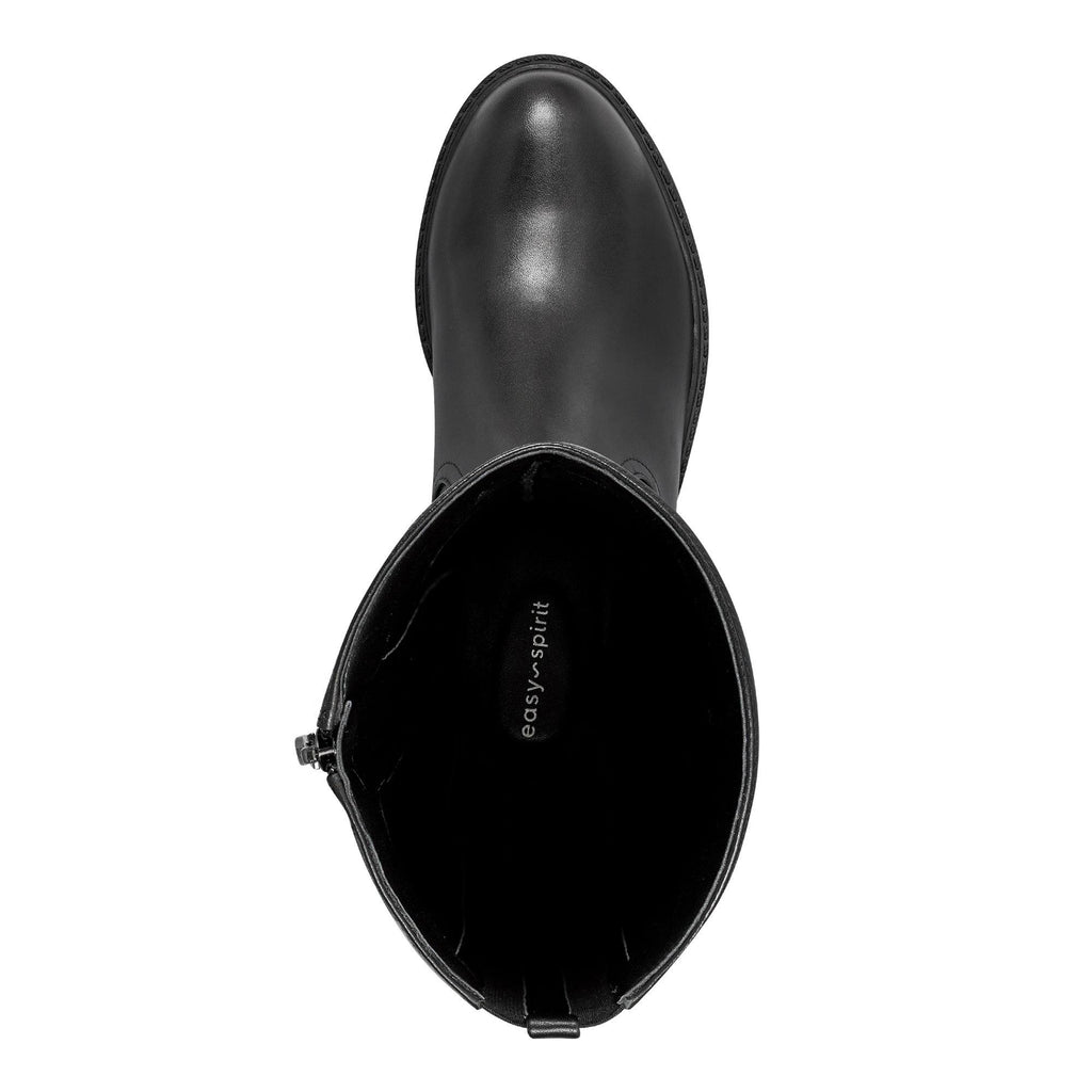 Black Wide Calf Boots S705216