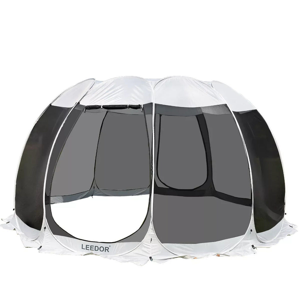 15'X15'X8.5' Gray Pop Up Camping Canopy L66704