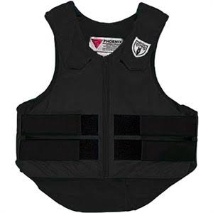Black Adult Protective Horse Riding Vest G841169