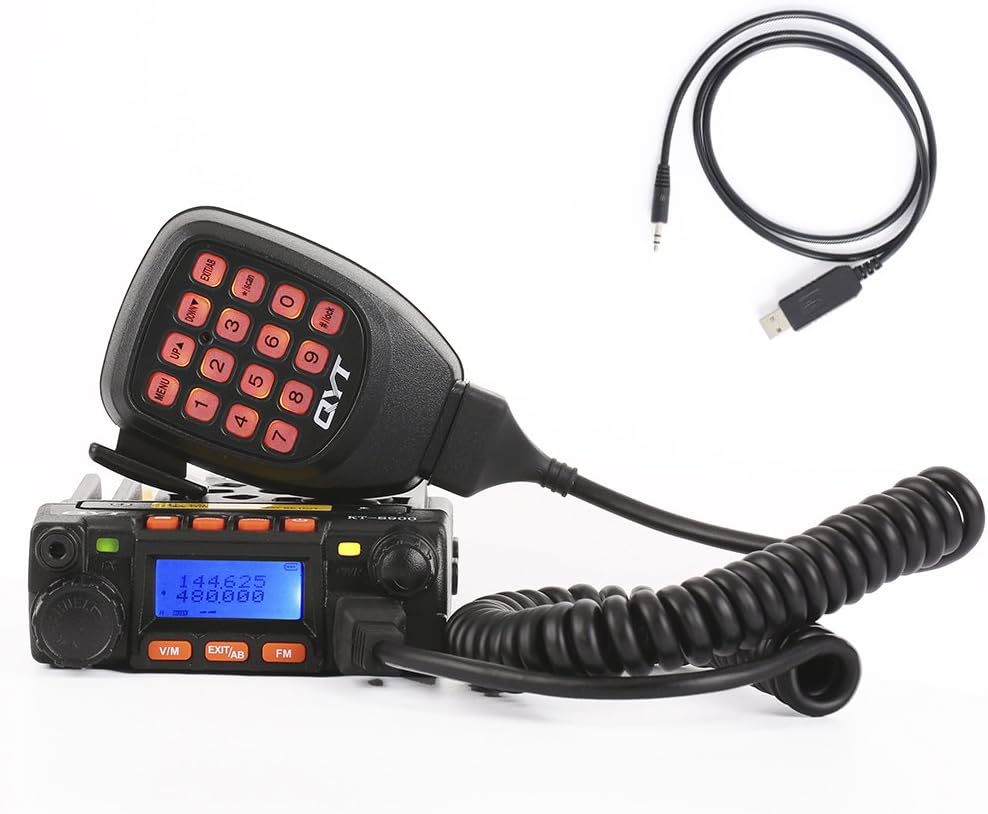 20W Dual Band Mobile Radio Transceiver with Cable T6335